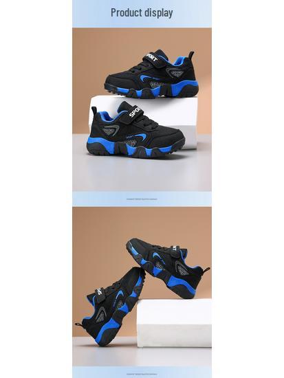 Kid's Casual 2025 Breathable Mesh Sneakers for Boys - Stylish & Comfortable Running Shoes for Older Children