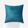Style Contemporary Simple Solid Color Velvet Pillowcase Home Decorative Cover Cushion