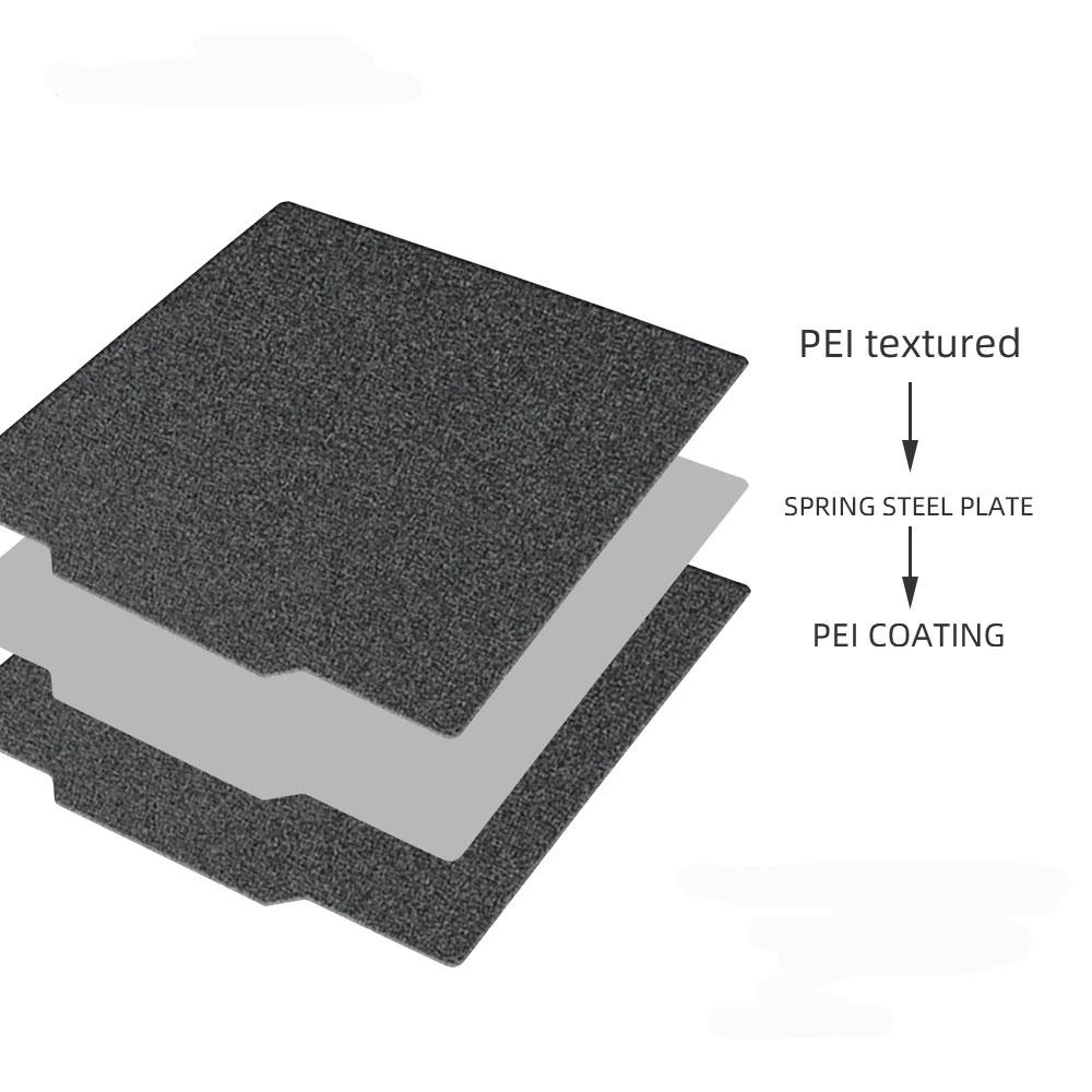 PEI PEO PEY PET Magnetic Build plate for CR10 CR10S 3D printer bed 310x310mm Spring Steel Sheet for Artillery Sidewinder x1 x2