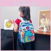 Dinosaur Animal Print Childrens Nylon School Backpack With Adjustable Shoulder Straps For Toddler And Elementary Students