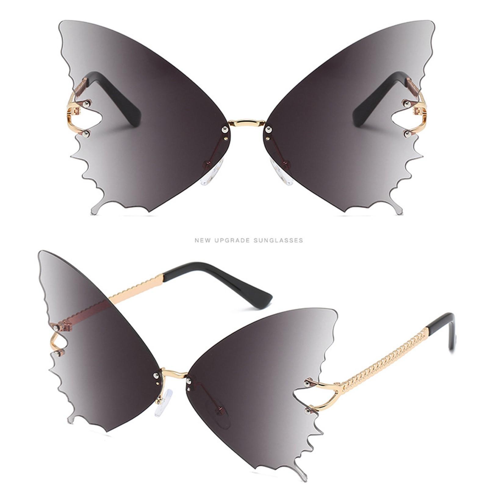 

Солнцезащитные очки в форме бабочки Ретро Солнцезащитные очки Очки Оттенки Винтаж Необычные Унисекс