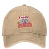 Canada NOT FOR SALE Red Logo Washed Baseball Cap Vintage Trucker Hat Summer Women Unisex Hiking Fishing Designer Baseball Caps