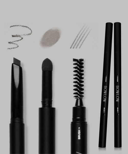 [3-Second Eyebrows] Personal 3-in-1 Eyebrow 0.65g [Warm Gray]