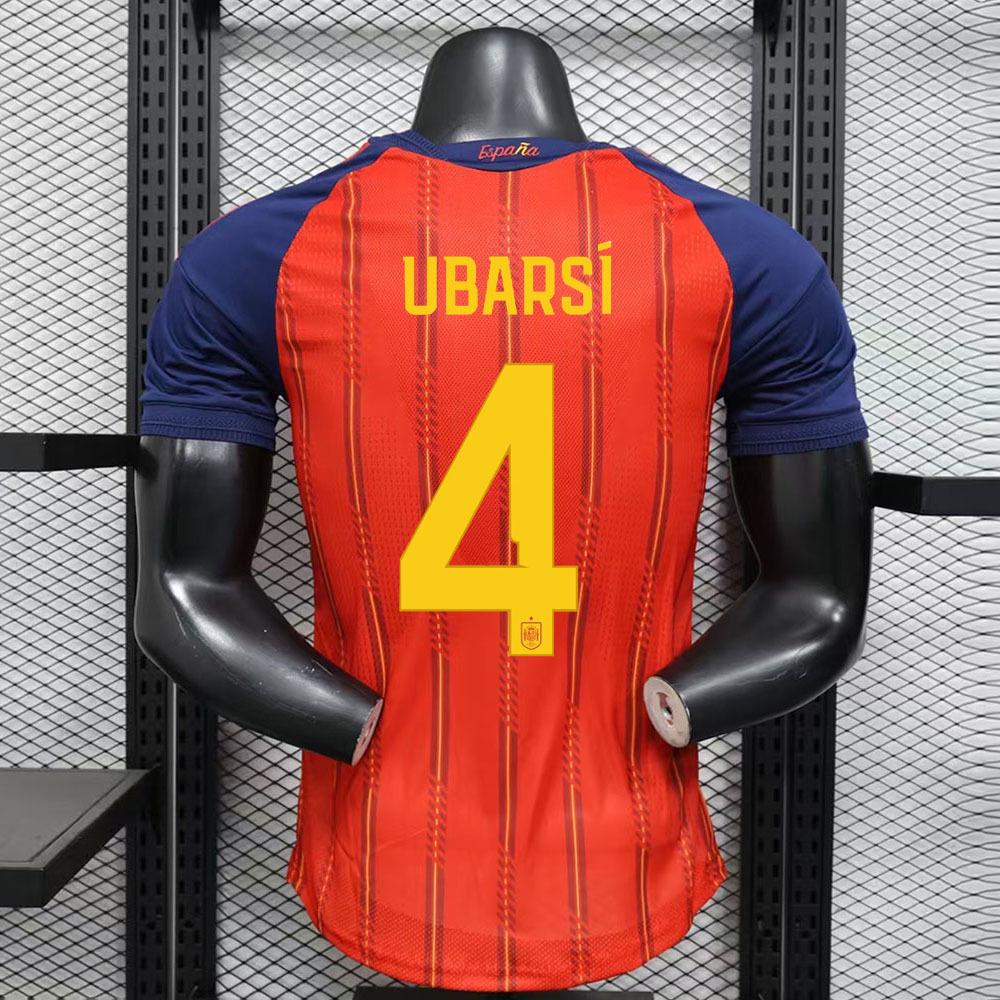 Spain 2026 Player Edition Home Jersey #19 Lamine Yamal Men's National Team Football Kit