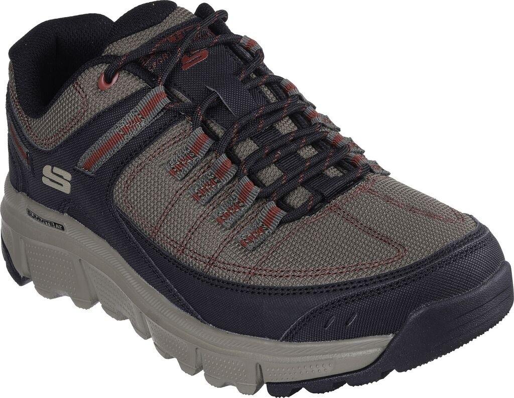 Skechers Summits AT Summit Sneakers In Olive Color Made of Synthetic Mesh with Black Trim