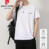 Pierre Cardin Men's Pure Cotton Round Neck Short Sleeve T-Shirt