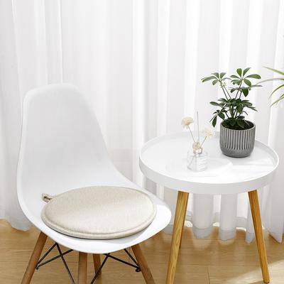 Round Cushion Memory Foam Seat Cushion Sponge Bench Chair Cushion Non-slip Mahogany Round Stool Round Solid Wood Chair Cushion
