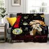 New G-Grave Cartoon F-Fireflies Movie 3D Flannel Blanket Soft Throw Blanket Art For Home Decor Bedroom Bed Sofa Picnic Fans Gift