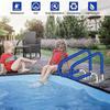 4/6/8/10ft Zipper Pool Handrail Cover, Zipper Swimming Pool Hand Rail Cover Blue Grip For Pool Handrails Pool Rail Covers Pool Railing Cover - Miao