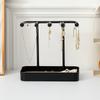 Desktop Jewelry Stand Space Saving PP Multifunctional Jewelry Organizer Rack for Earring Necklace