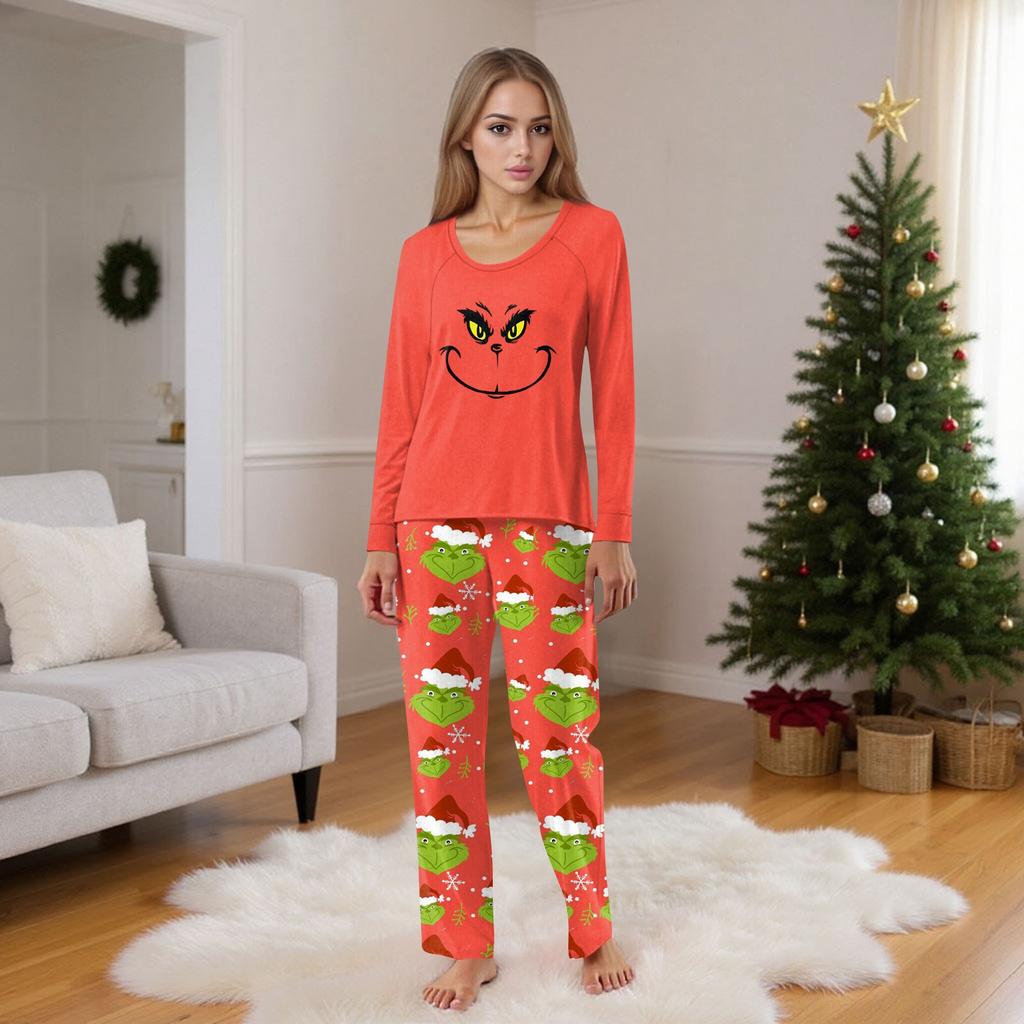 Passende Familiensets mit Weihnachtsmotiven, Langarmshirts und Hosen