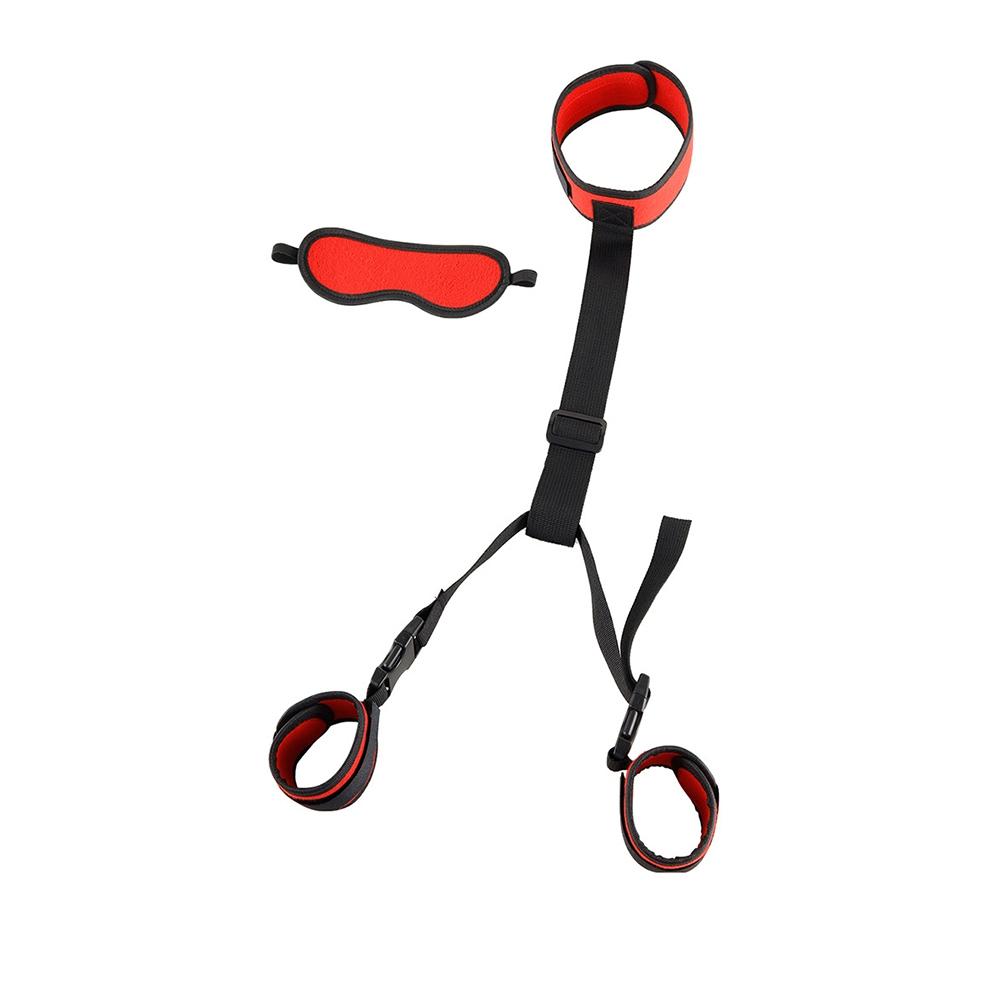 Erotic Sex Toys For Woman Couples Slave Neck Handcuffs Eyeshade BDSM Bondage Restraints Collar Fetish Adult Games