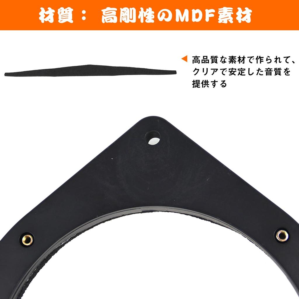 Sporacingrts Sound Quality Improvement Item: Standard Package with Inner Baffle for Toyota Hiace Van, Hiace Wagon, and RegiusAce (H16/8 - Present) Spe