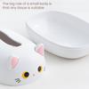 Tissue Dispenser Cute Cat Shaped Paper Holder Large Capacity Wide-Mouth Design Multi-Functional Storage Box