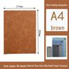 Lambskin Retro Business Notebook: Thick Soft Leather Diary