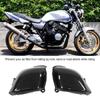 2 stk Karbonfiberstil ABS Forgassersidedeksel Erstatning for CB 400 CB400 VTEC 1999‑2007