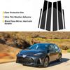 6x Glossy Posts Pillar Door Trim Cover Fit Stickers Corolla Kit 2014-2018 Toyota
