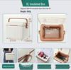 6L Luxuriöse Isolierte Geschenkbox in Lebensmittelqualität mit Griff - Ideal für gekühlte Drachenbootfest-Geschenke