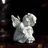Nordic Style Desktop Decoration Creative Angel Girl Resin Sculpture Desk Dining Table Cabinet Fireplace Decoration Ornaments 1pc