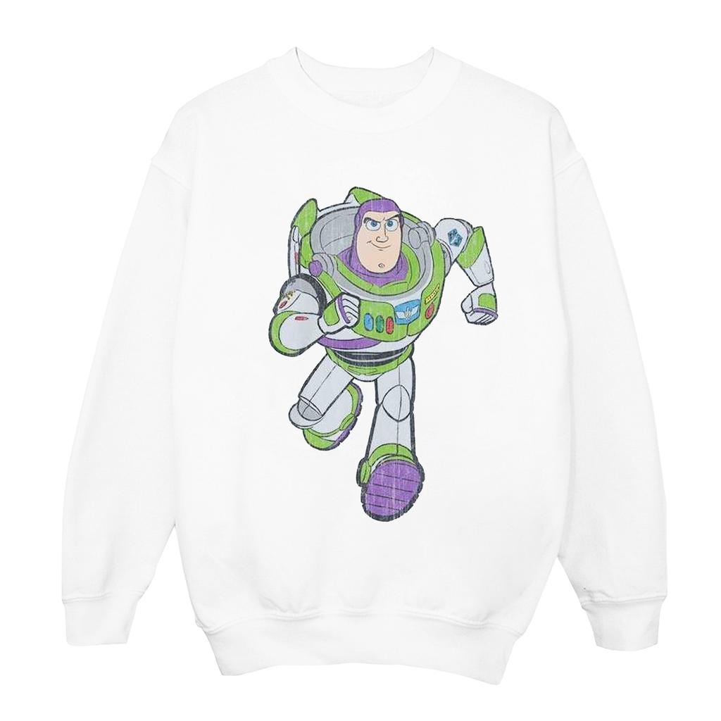 Disney Womens/Ladies Toy Story 4 Classic Buzz Lightyear Sweatshirt