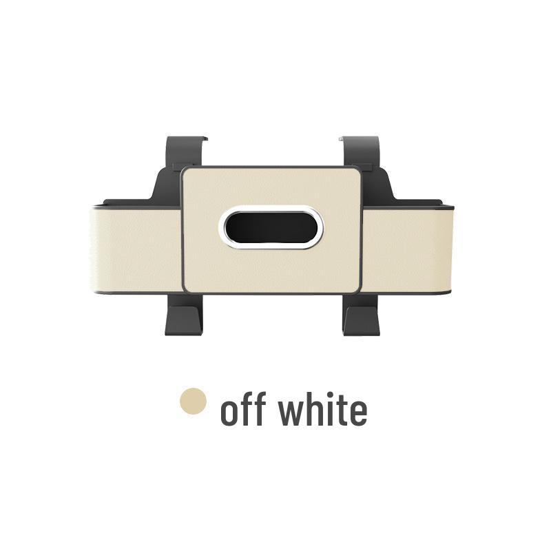 Multifunctional Car Seat Back Organizer with Tissue Box and Cup Holder Hooks