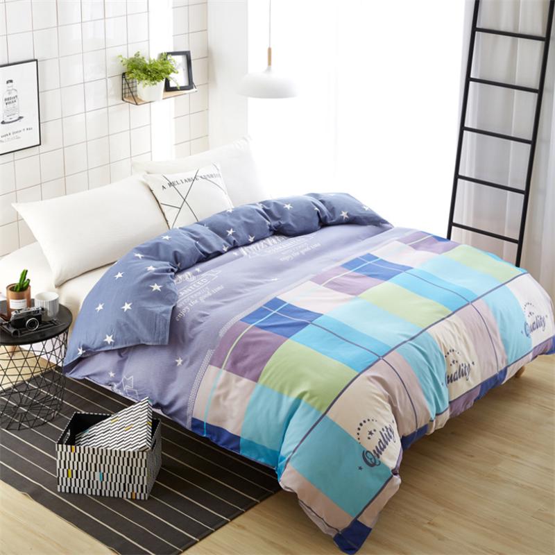 Printing Flower Quilt Cover Fashion Cotton Bedding Luxury Bedclothes