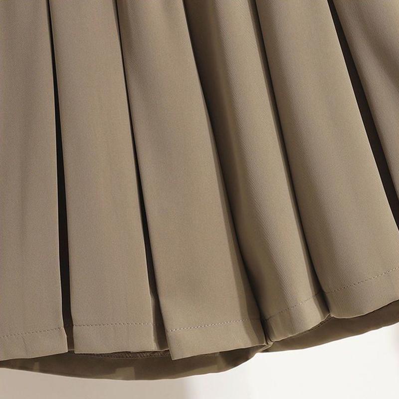 Summer New Korean Elastic High Waist Slim Wide Leg Shorts Women Solid Button Pockets Fashion Simple Loose Casual Shirring Shorts