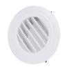 100mm Round Vent Cover 4 Inch ABS Exhaust Vent Oblique Louver Grille Cover for Bathroom Office