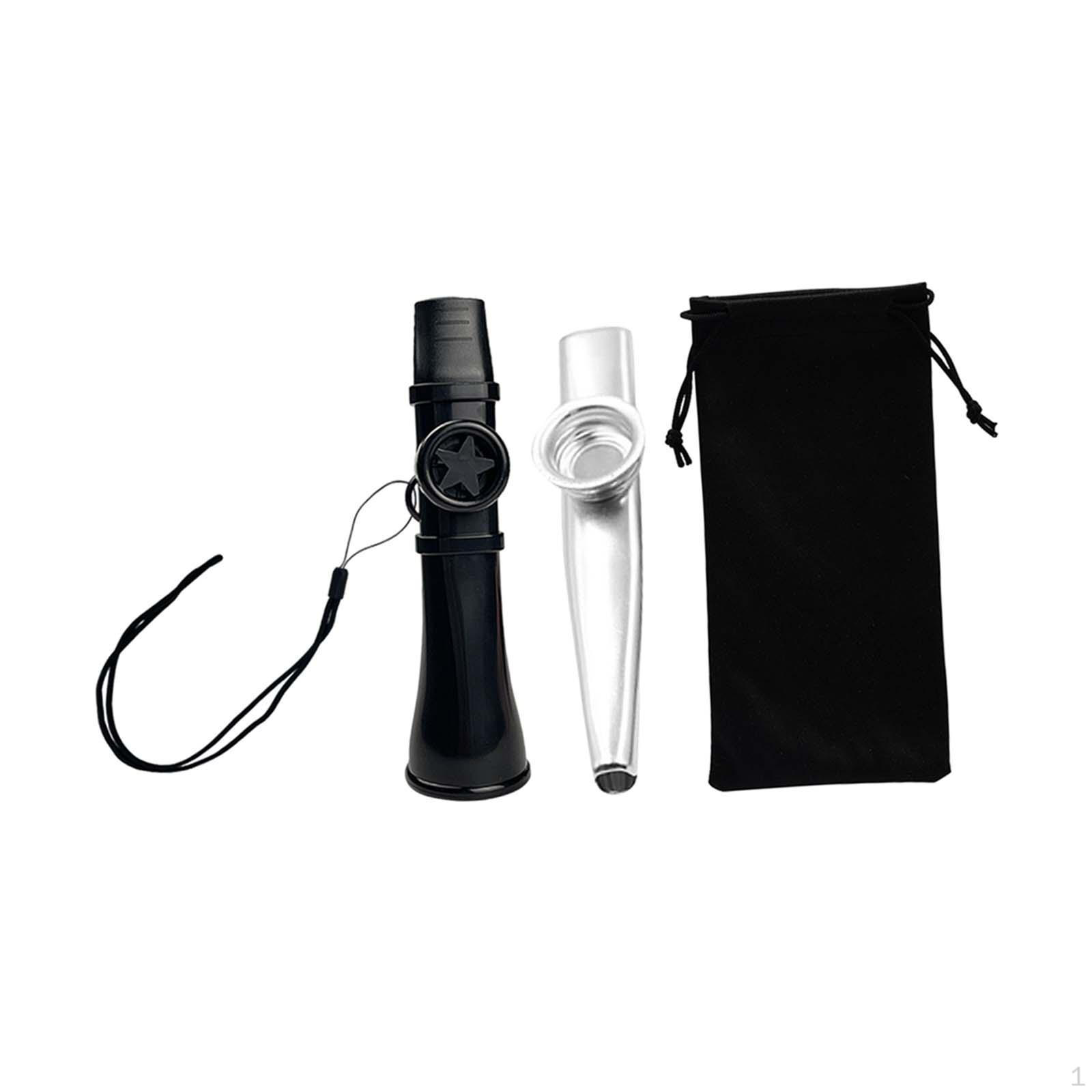 

Казу Флейта Портативная Легко Научиться Отличный Звук с Шейным Шнурком Мундштук для Взрослых Подарки Детям