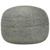 Handmade Pouf Olive 45 X 30 Cm Jute