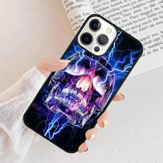 Lightning Bones Phone Case For iPhone 17 Air 15 16 Cover 11 13 14 Pro Max 12 Plus Max Fundas