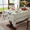 25 Christmas Printed Tassel Flower Rectangular Tablecloth Coffee Table Table Cloth Manufacturer