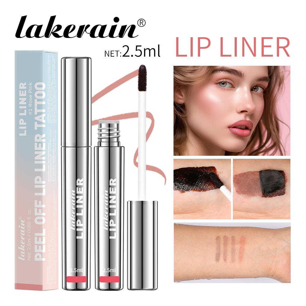 Lakerain Lift-off Lip Liner Matte Mist Lipstick Pencil Lift-off Lip Gloss Pencil
