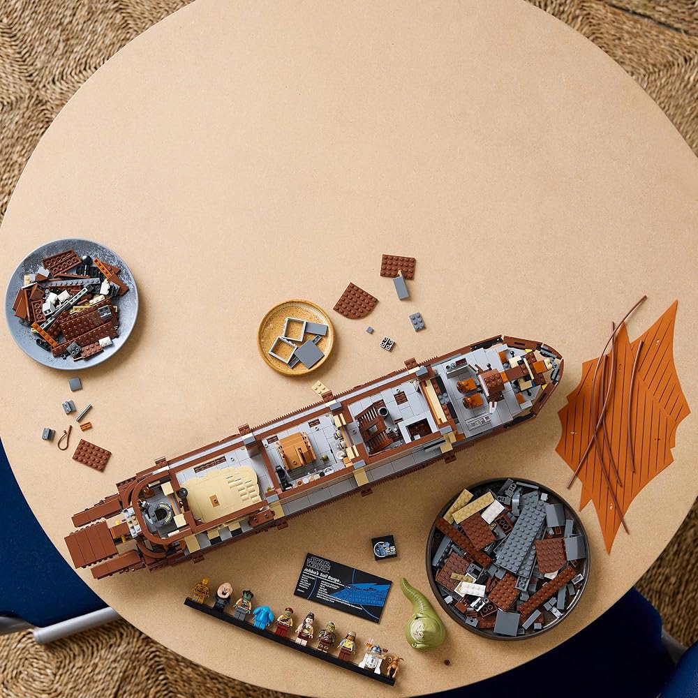 LEGO Star Wars Jabba's Sail Barge Toy Building Set 75397 for Kids and Adults