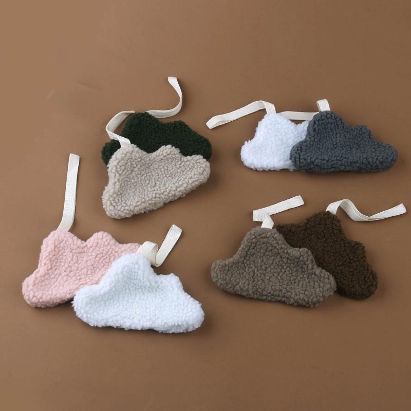 Baby Pacifier Clip Pendant Stuffed Cloud Toy Dummy Chain Anti-drop Teether Organizer Holder Decors Infant Teething Toy