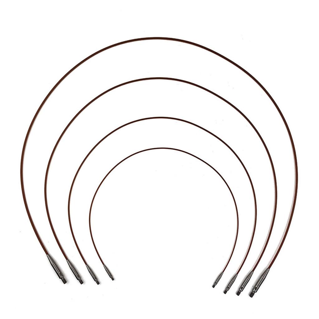 Interchangeable Circular Knitting Needle Set with Case 3.5mm-8.0mm Aluminum Crochet Hook Set Knitting Tool