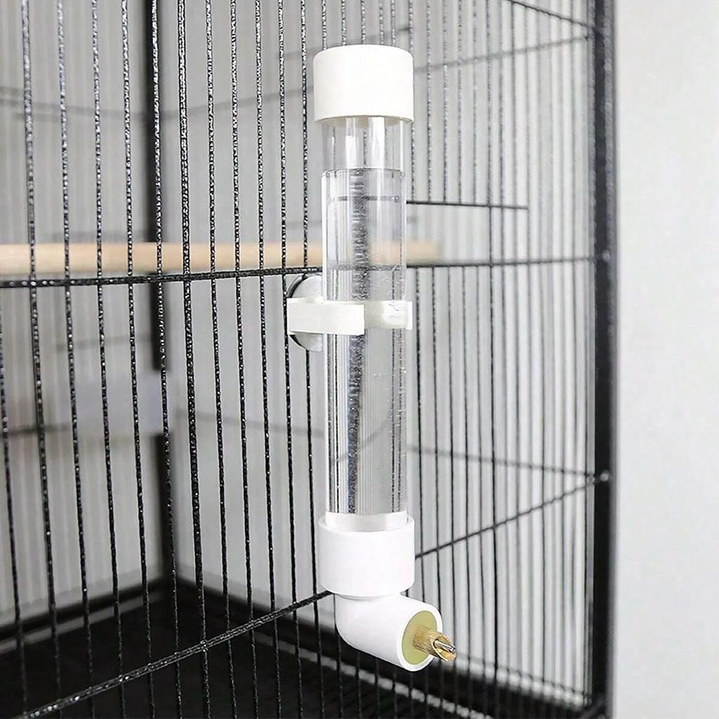1pc-Bird automatic water dispenser, water bottle with needle, equipment for providing water to birds