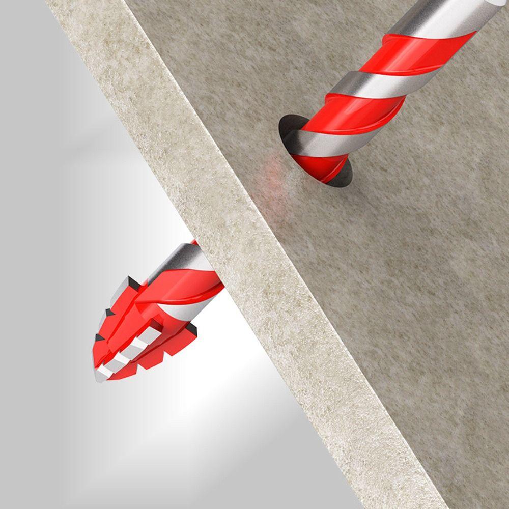 Skewed Head Eccentric Drill Bit Serrated Hexagonal Shank Drill Bit Set  Drilling Tool