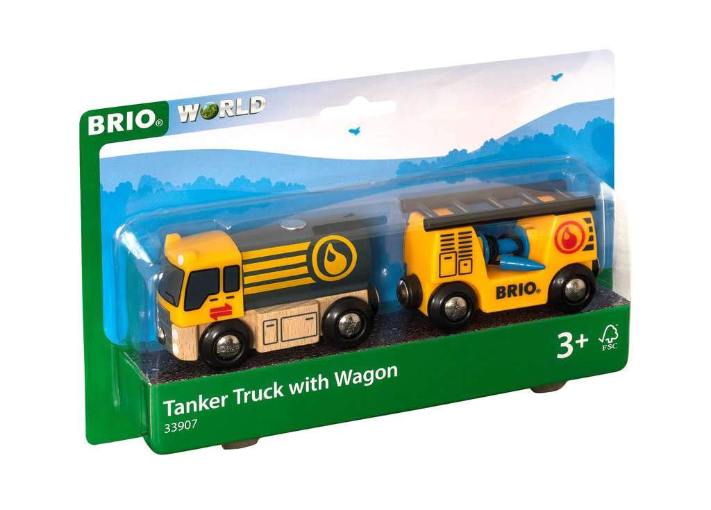 BRIO Tanker & Wagon 33907