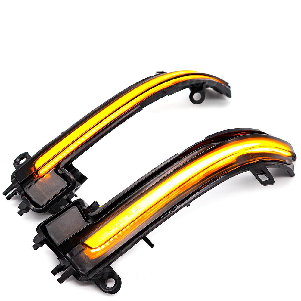 LED Mirror Dynamic Turn Signal Lights for BMW F20 F21 2 F22 F87 3 F30 F31 F34 F35 X1 I3 Rearview Blinker Amber White Blue Lamp