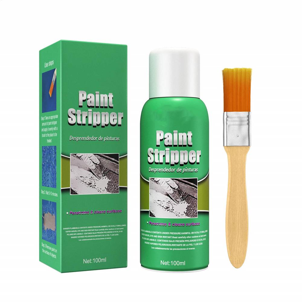 100ml Car Wheel Hub Traceless Cleaning Paint Remover Paint Care Removers Car Stripper Washers Car Maintenance Cleaning Tool