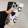 Bracelet Chain Phone Case For iPhone 17 16 15 13 14 for 17Air 17 12 14 16 Pro 17 14 16 Pro Max Sparking Diamond Cute Pattern Hard Cover With Lanyard