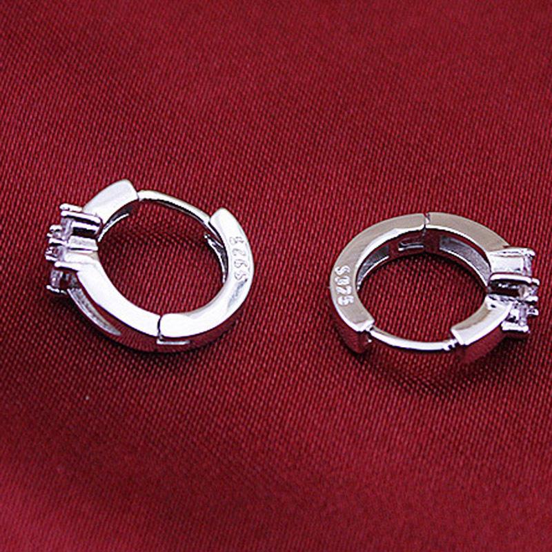 Korean Fashion Temperament Jewelry Small Snowflake Ear Buckle Earrings Women's Trendy Models