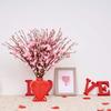 1pc Red and Pink Artificial Flower Bouquet Creative Bouquet  Living Room Decoration