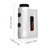7 Modes 650/1000m Rechargeable with Magnet Slope Adjusted Flag-Lock Vibration Golf Rangefinder Laser Distance Meter