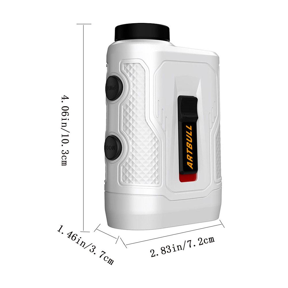 7 Modes 650/1000m Rechargeable with Magnet Slope Adjusted Flag-Lock Vibration Golf Rangefinder Laser Distance Meter