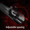 Aquarium Lamp Shade with Glass Tube Fixing Clip and Sliding Grooves Limited Protections for Fish from Light 3 Size