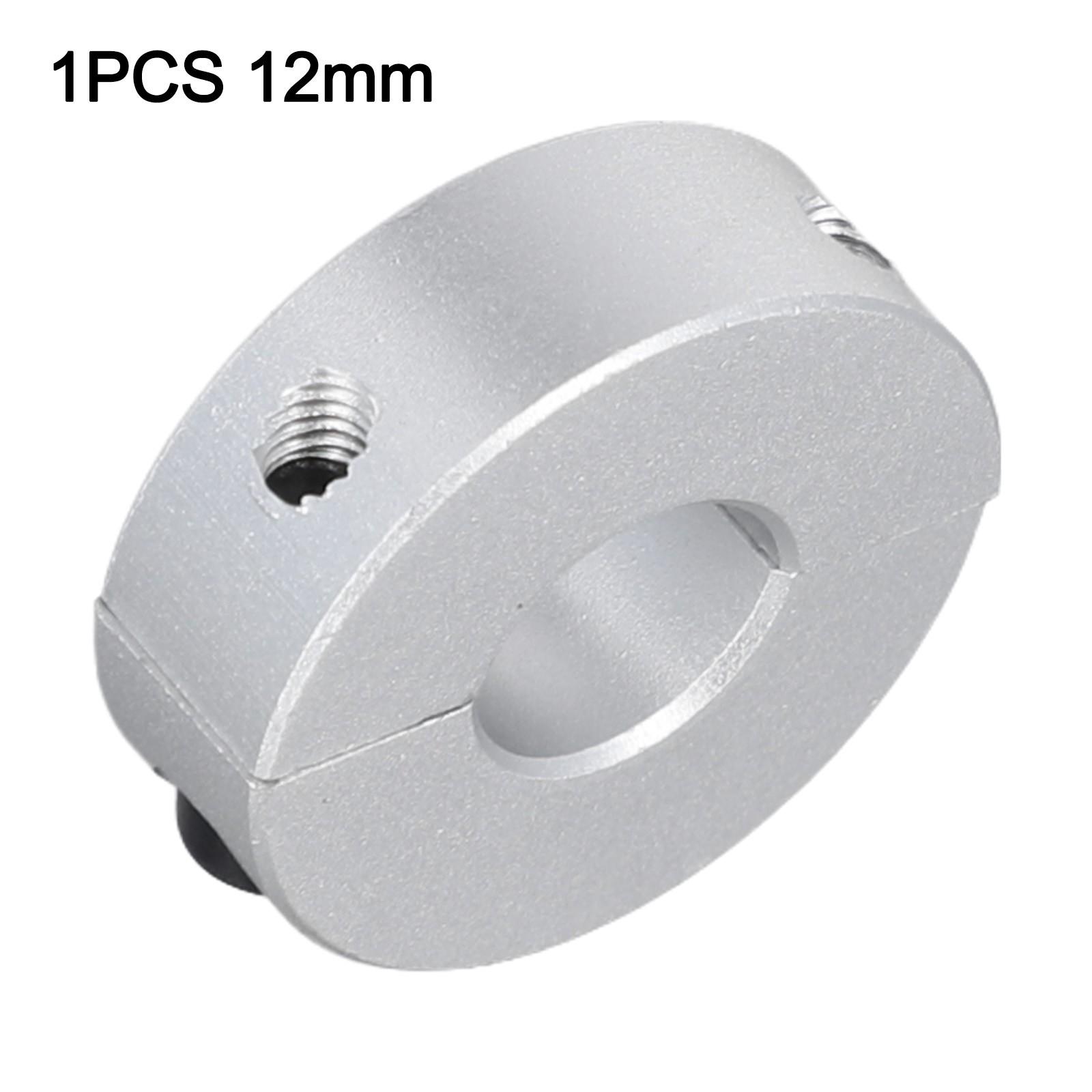 

Двойное разъемное зажимное кольцо Сменный стопорный хомут для вала Серебристый 12mm
