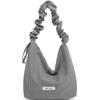Vintage Brown Leopard Print Bag Canvas Bag Women'S Autumn And Winter Shoulder Underarm Bag Tote Bag