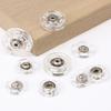 Transparent Plastic Snap Fastener: Mother-Child Invisible Button for Sweater, Coat, Windbreaker Anti-Exposure